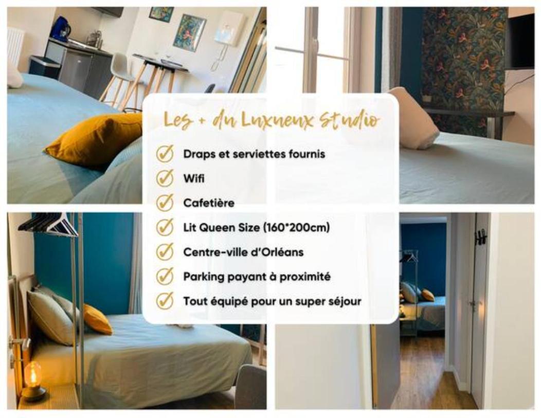 Luxueux Studio Rue Bannier Neuf Orléans Exterior foto